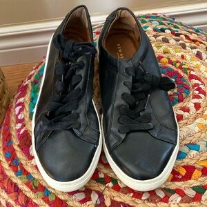 New Republic Black Leather Sneakers